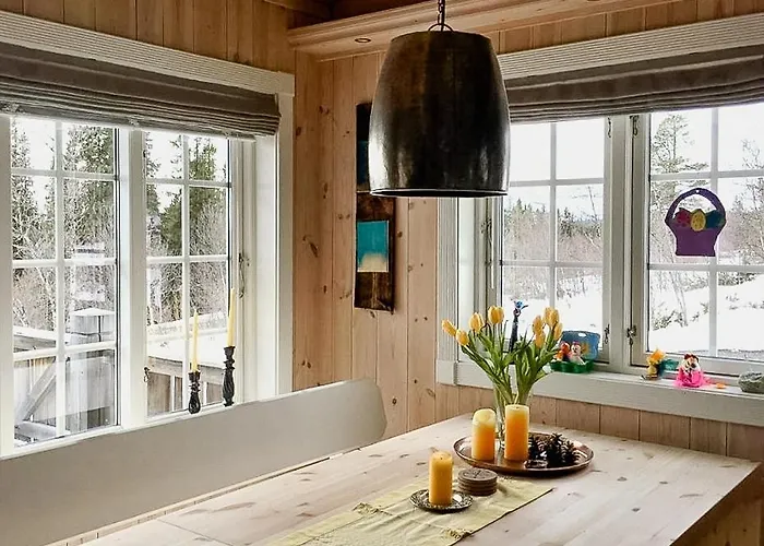 Log With Modern Solutions Feriehus *